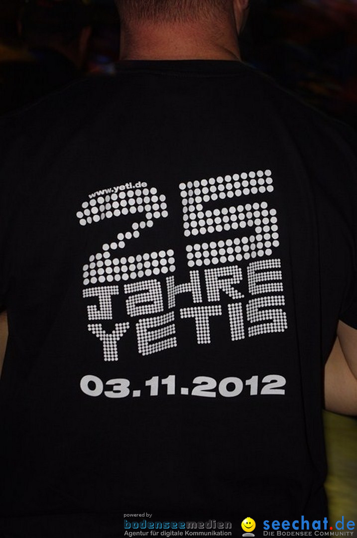 25 Jahre Yetis: Stockach am Bodensee, 03.11.2012