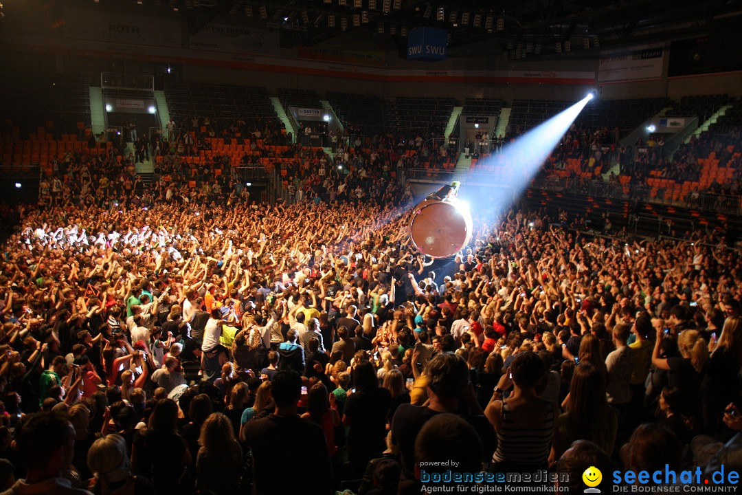 DEICHKIND Konzert - ratiopharm arena: Neu-Ulm, 24.11.2012