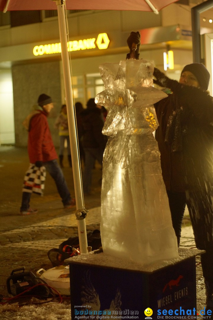 Eis-Skulpturen-Nacht: Singen am Bodensee, 30.11.2012