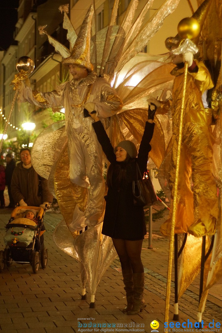 Eis-Skulpturen-Nacht: Singen am Bodensee, 30.11.2012