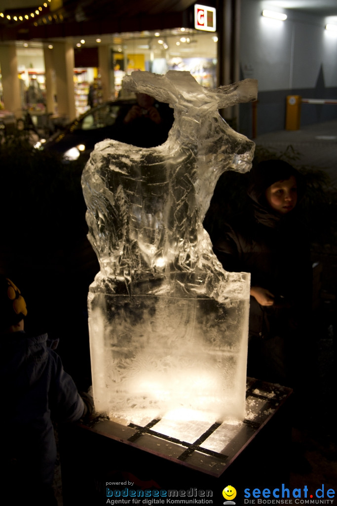 Eis-Skulpturen-Nacht: Singen am Bodensee, 30.11.2012