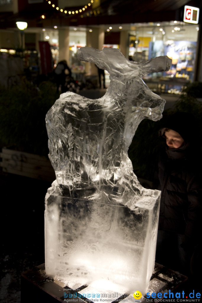 Eis-Skulpturen-Nacht: Singen am Bodensee, 30.11.2012