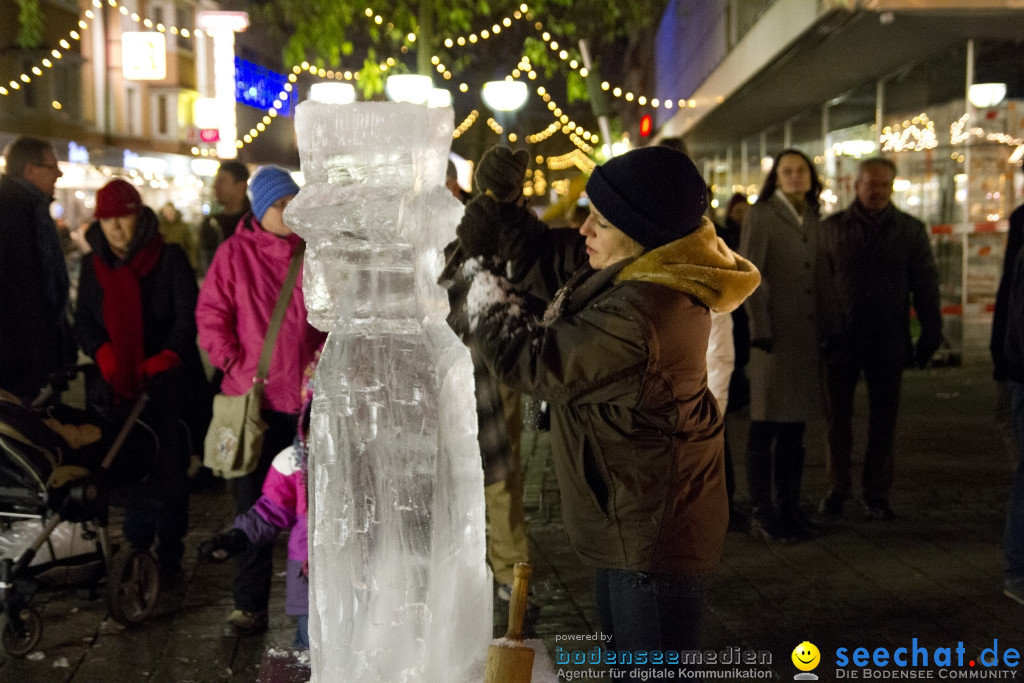 Eis-Skulpturen-Nacht: Singen am Bodensee, 30.11.2012