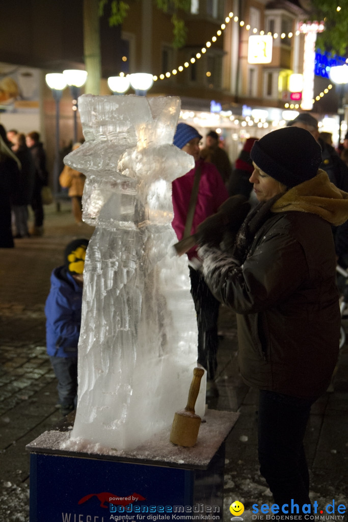 Eis-Skulpturen-Nacht: Singen am Bodensee, 30.11.2012