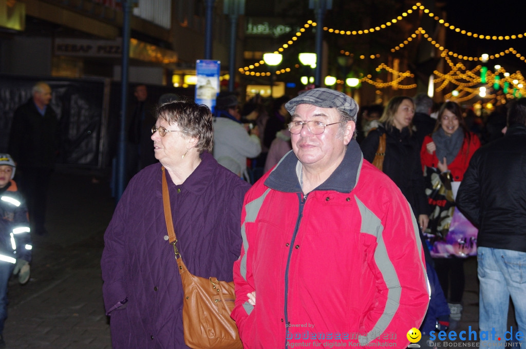 Eis-Skulpturen-Nacht: Singen am Bodensee, 30.11.2012