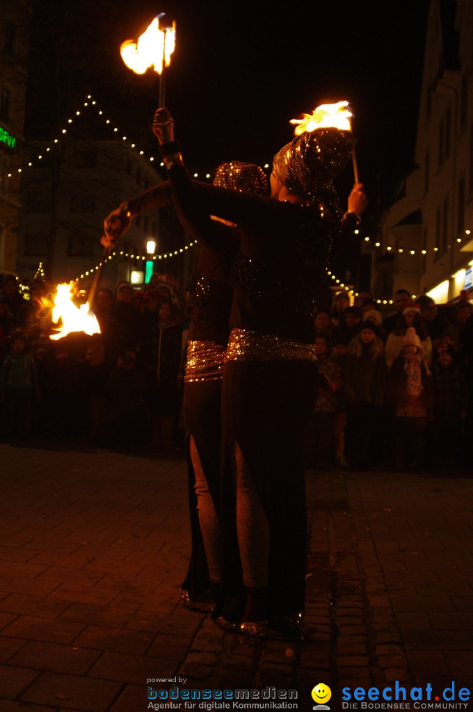 Eis-Skulpturen-Nacht: Singen am Bodensee, 30.11.2012