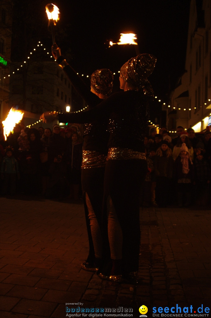 Eis-Skulpturen-Nacht: Singen am Bodensee, 30.11.2012