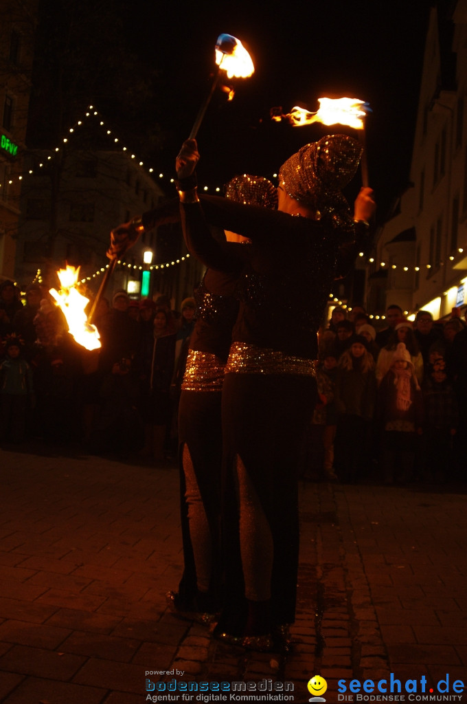 Eis-Skulpturen-Nacht: Singen am Bodensee, 30.11.2012