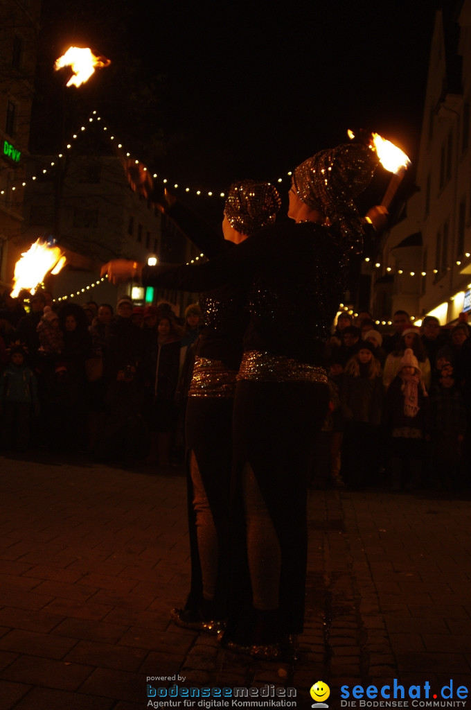 Eis-Skulpturen-Nacht: Singen am Bodensee, 30.11.2012