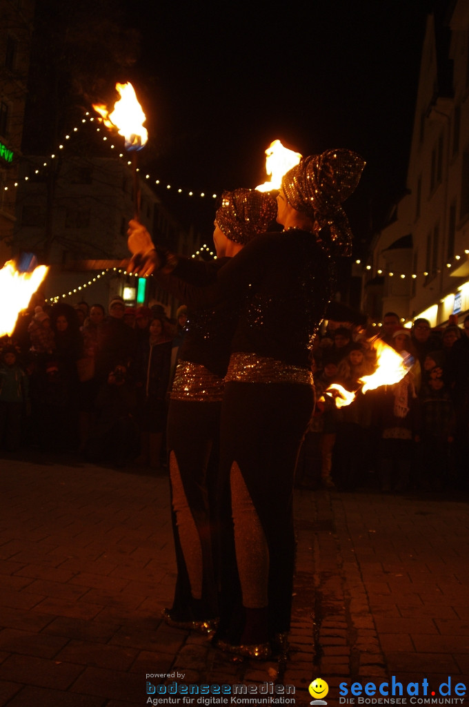 Eis-Skulpturen-Nacht: Singen am Bodensee, 30.11.2012