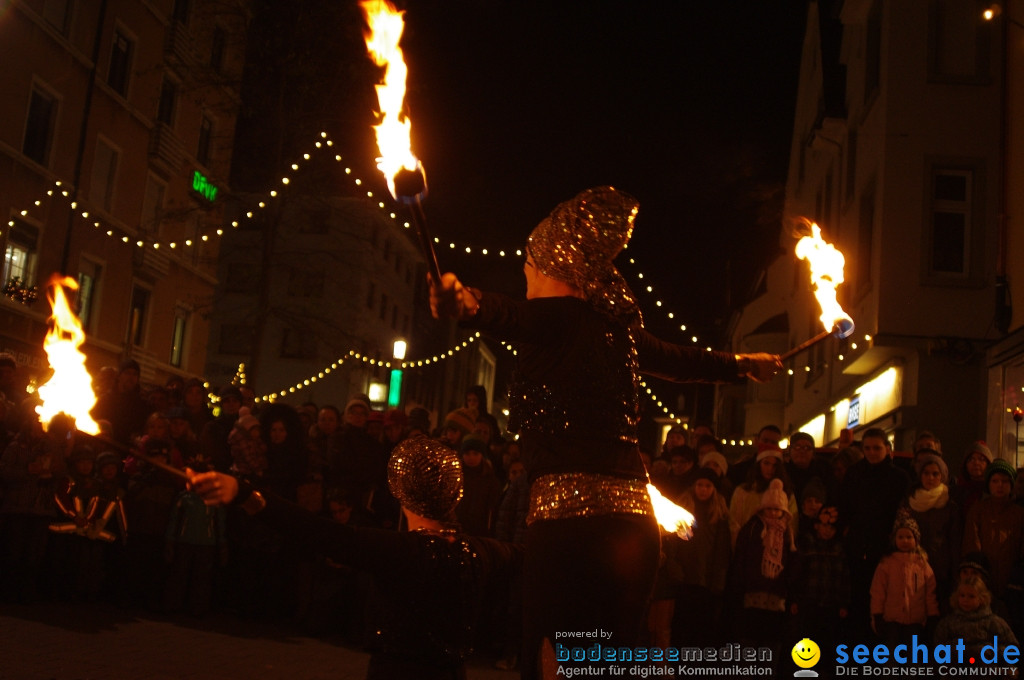 Eis-Skulpturen-Nacht: Singen am Bodensee, 30.11.2012