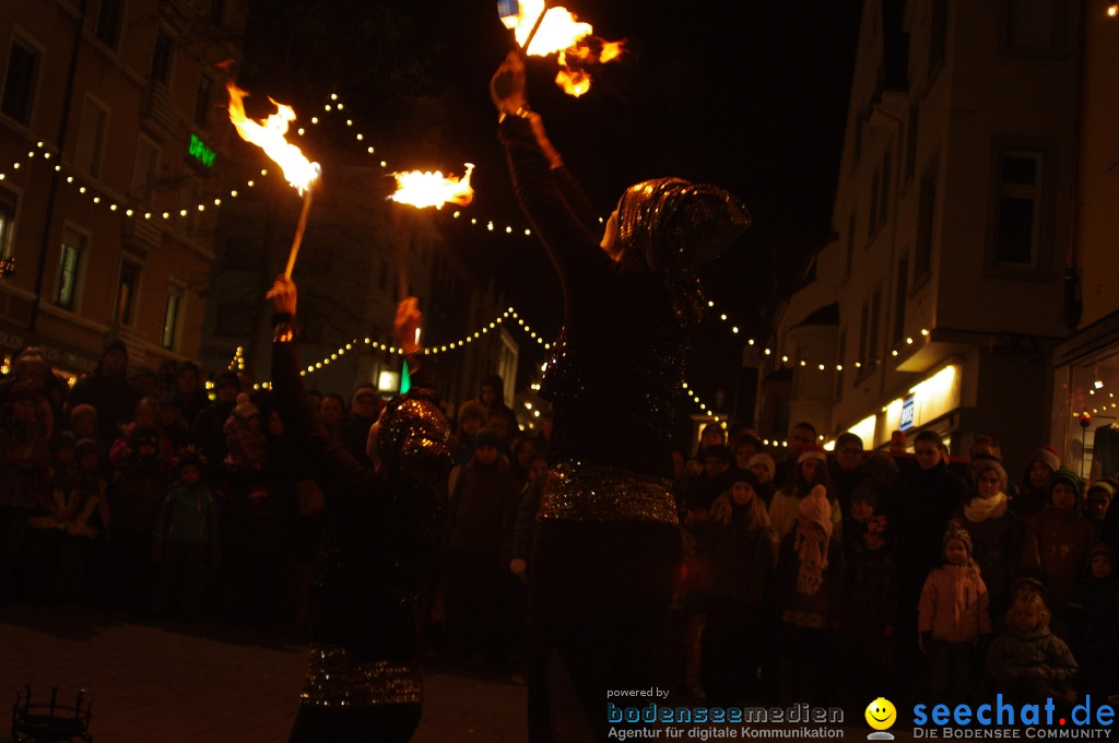 Eis-Skulpturen-Nacht: Singen am Bodensee, 30.11.2012