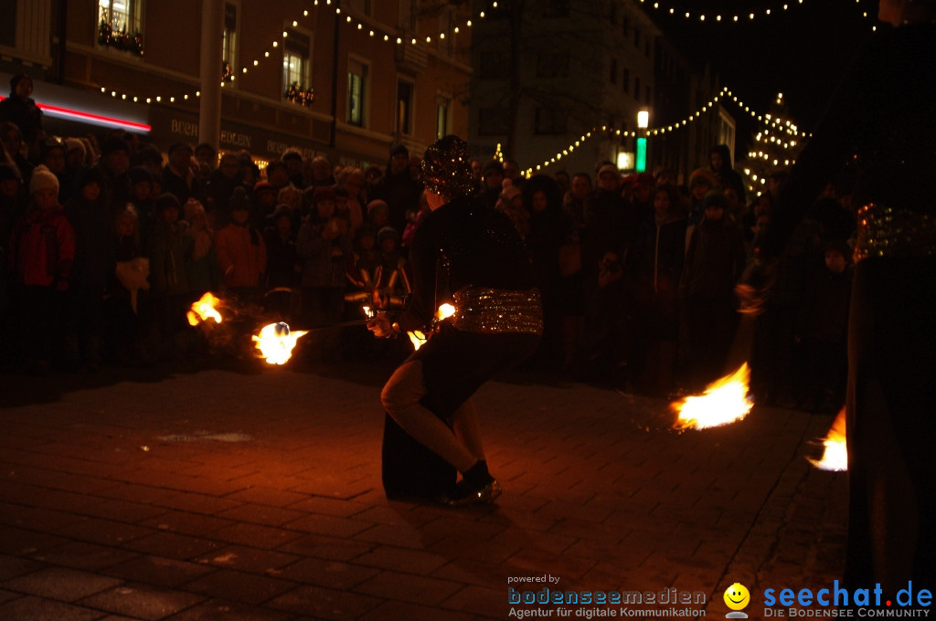 Eis-Skulpturen-Nacht: Singen am Bodensee, 30.11.2012