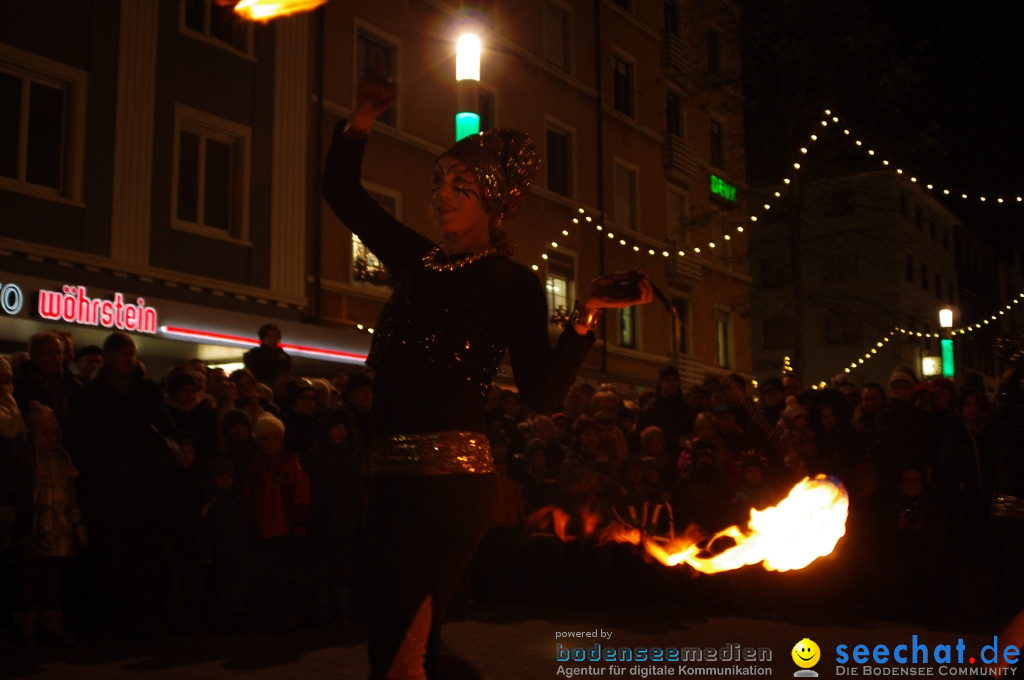 Eis-Skulpturen-Nacht: Singen am Bodensee, 30.11.2012