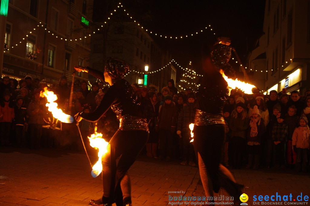 Eis-Skulpturen-Nacht: Singen am Bodensee, 30.11.2012