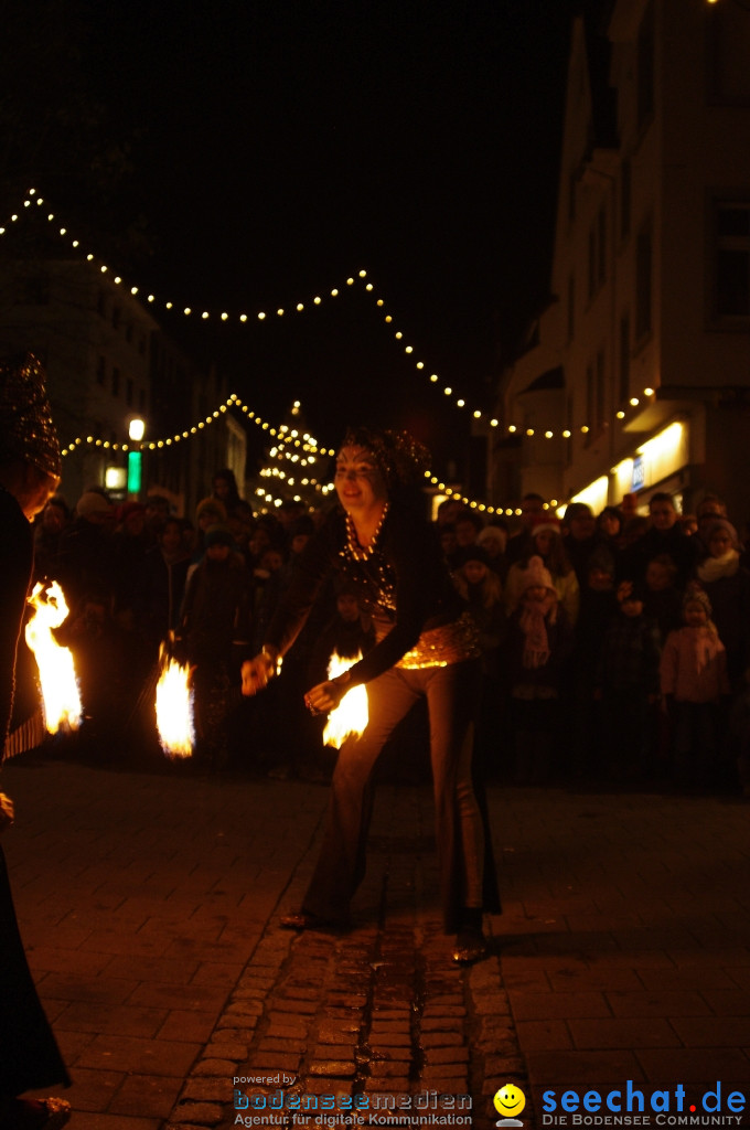 Eis-Skulpturen-Nacht: Singen am Bodensee, 30.11.2012