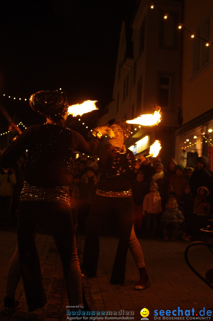 Eis-Skulpturen-Nacht: Singen am Bodensee, 30.11.2012