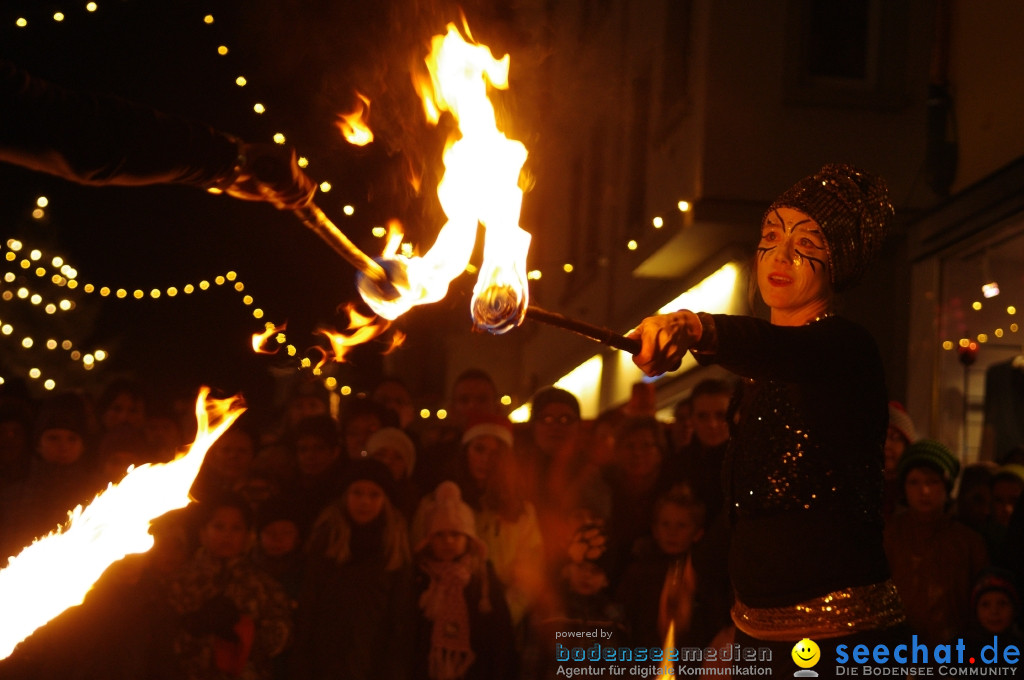 Eis-Skulpturen-Nacht: Singen am Bodensee, 30.11.2012