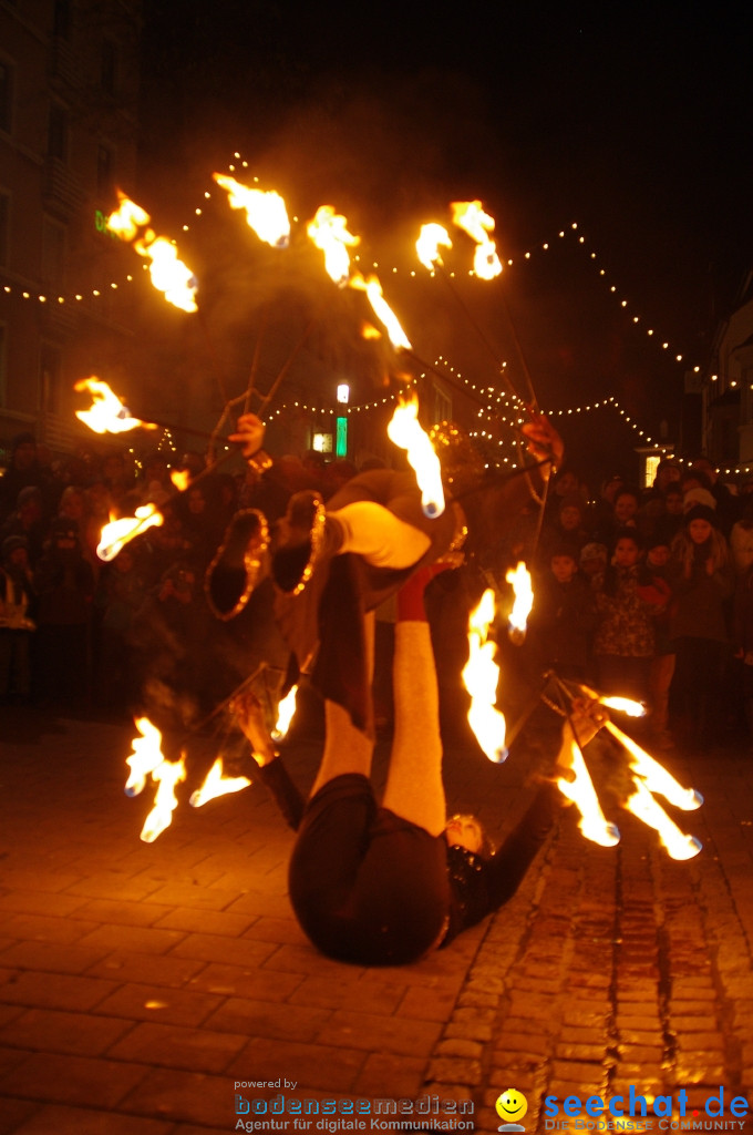 Eis-Skulpturen-Nacht: Singen am Bodensee, 30.11.2012