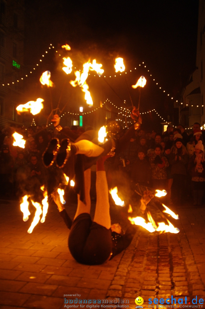 Eis-Skulpturen-Nacht: Singen am Bodensee, 30.11.2012