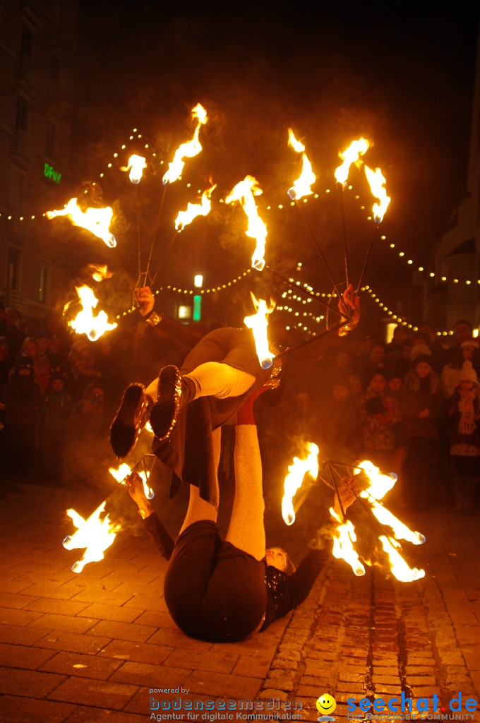 Eis-Skulpturen-Nacht: Singen am Bodensee, 30.11.2012