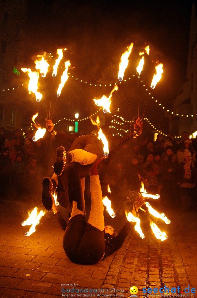 Eis-Skulpturen-Nacht: Singen am Bodensee, 30.11.2012