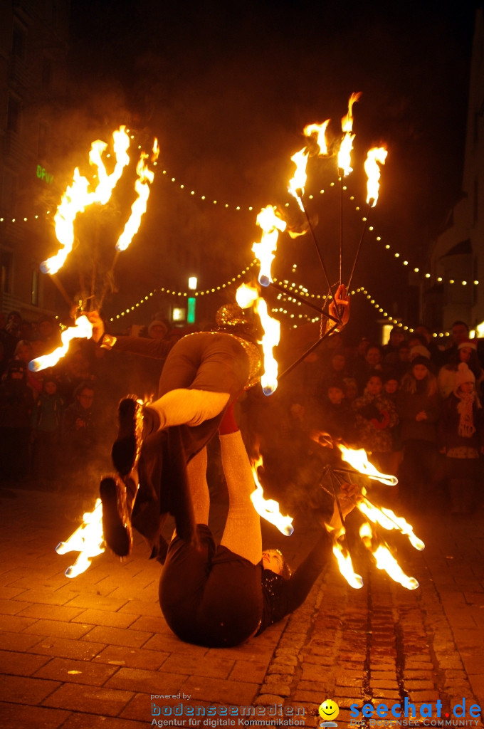 Eis-Skulpturen-Nacht: Singen am Bodensee, 30.11.2012