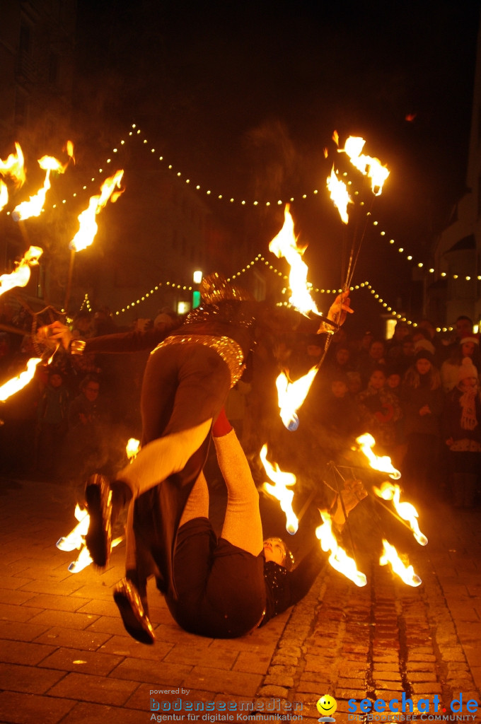 Eis-Skulpturen-Nacht: Singen am Bodensee, 30.11.2012