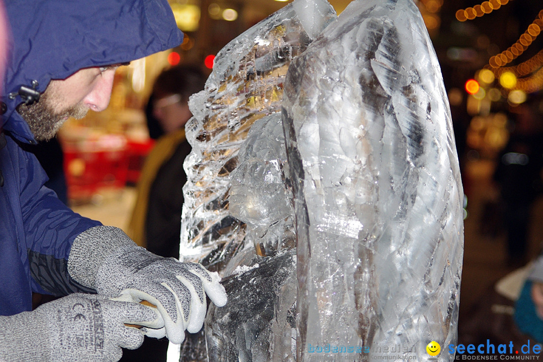 Eis-Skulpturen-Nacht: Singen am Bodensee, 30.11.2012