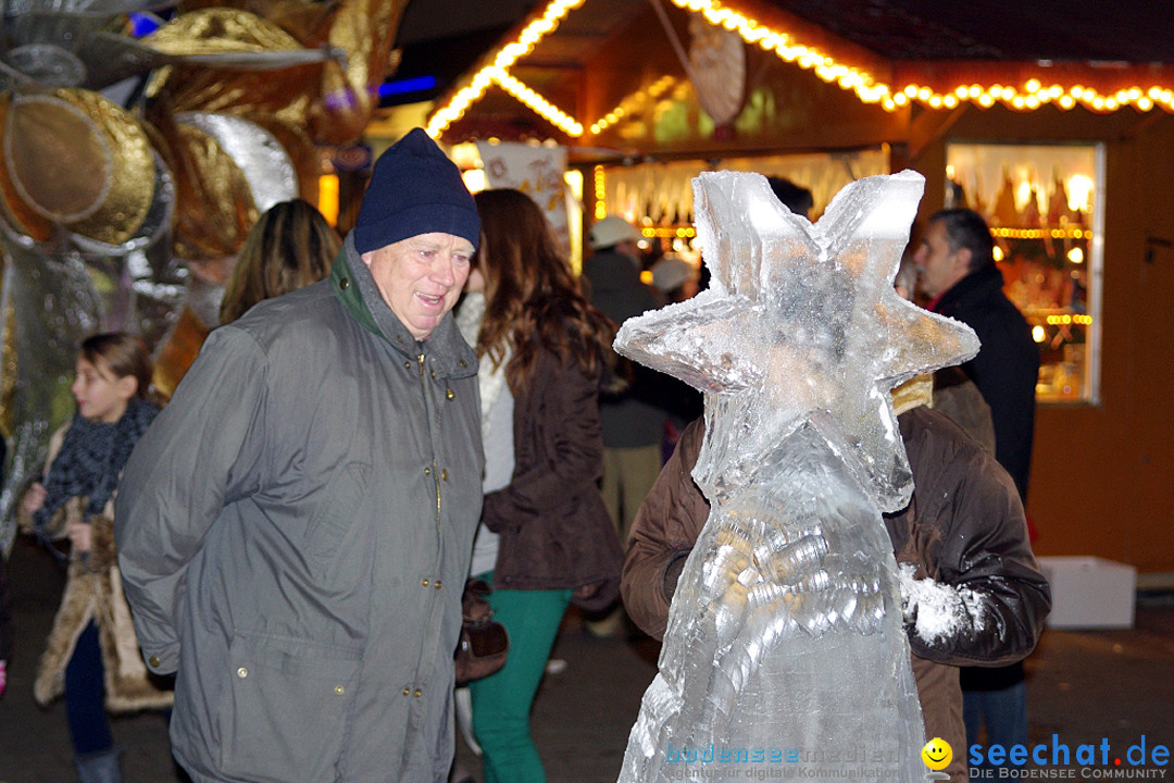 Eis-Skulpturen-Nacht: Singen am Bodensee, 30.11.2012