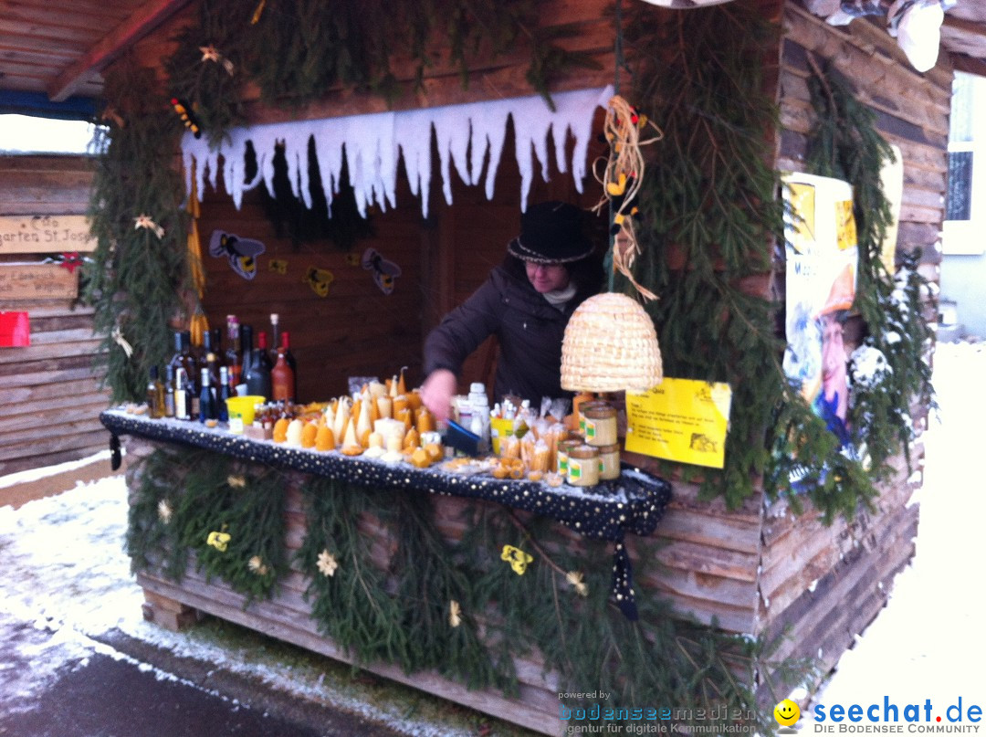 Weihnachtsmarkt: Buchheim bei Tuttlingen am Bodensee, 02.12.2012