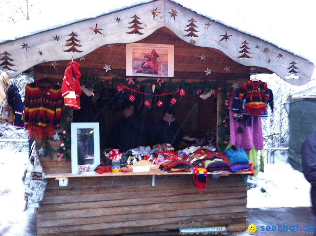 Weihnachtsmarkt: Buchheim bei Tuttlingen am Bodensee, 02.12.2012