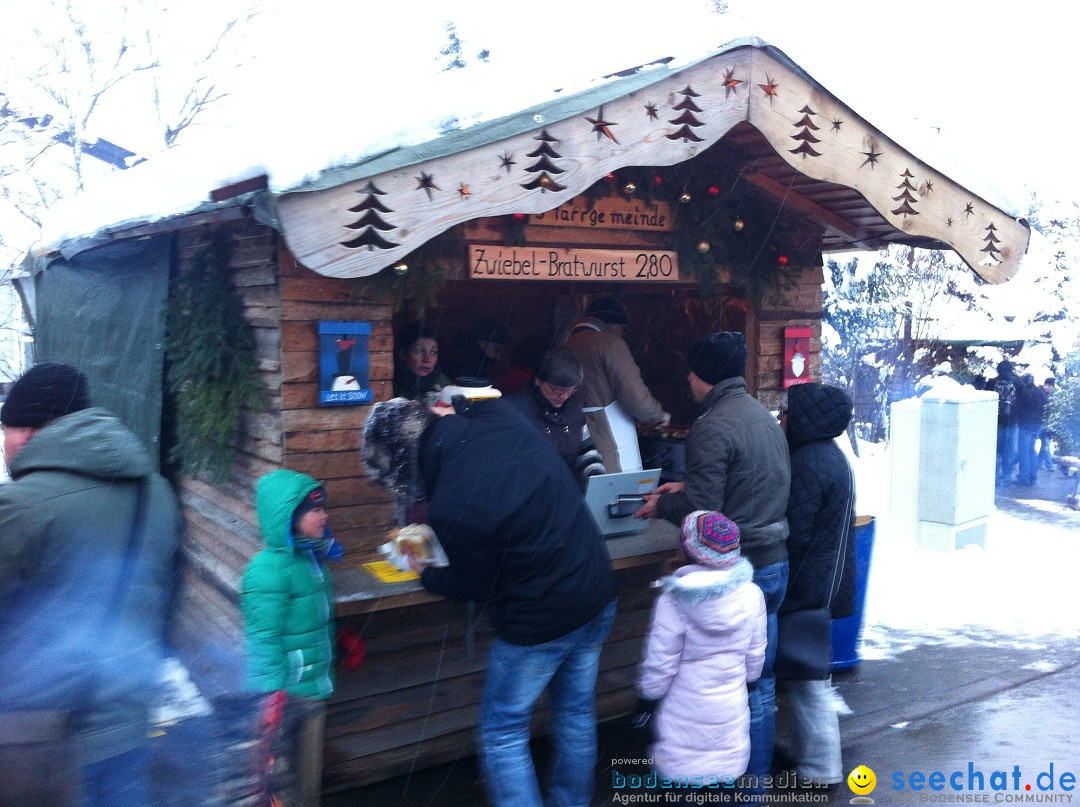 Weihnachtsmarkt: Buchheim bei Tuttlingen am Bodensee, 02.12.2012