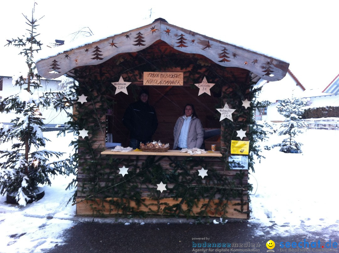 Weihnachtsmarkt: Buchheim bei Tuttlingen am Bodensee, 02.12.2012