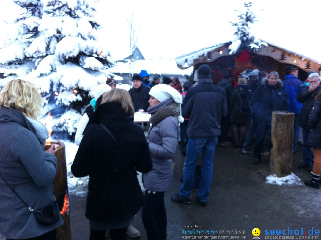 Weihnachtsmarkt: Buchheim bei Tuttlingen am Bodensee, 02.12.2012