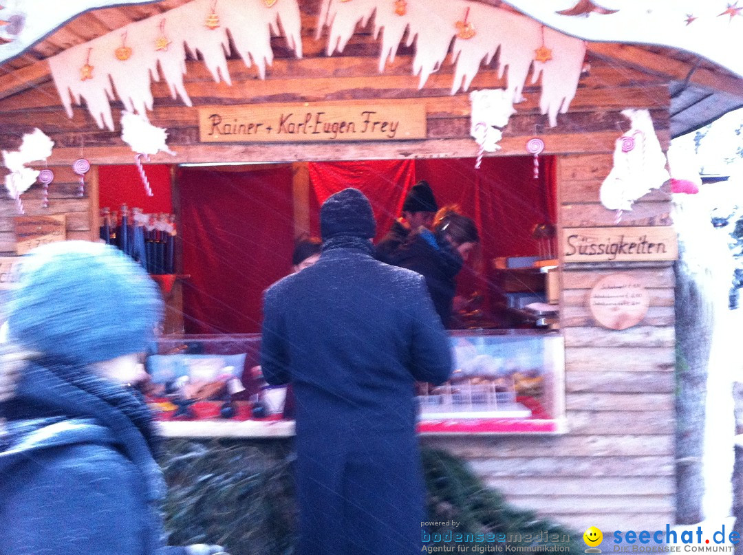 Weihnachtsmarkt: Buchheim bei Tuttlingen am Bodensee, 02.12.2012