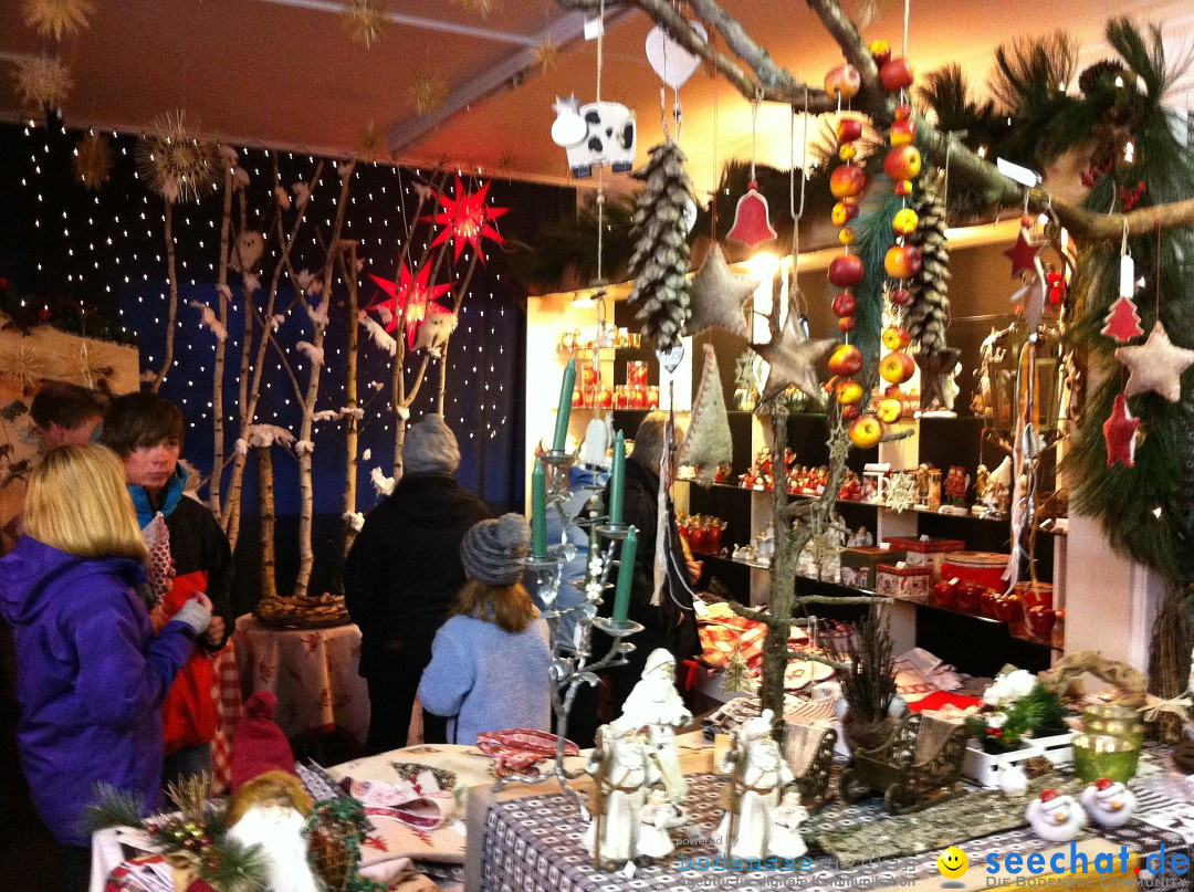 Weihnachtsmarkt: Buchheim bei Tuttlingen am Bodensee, 02.12.2012