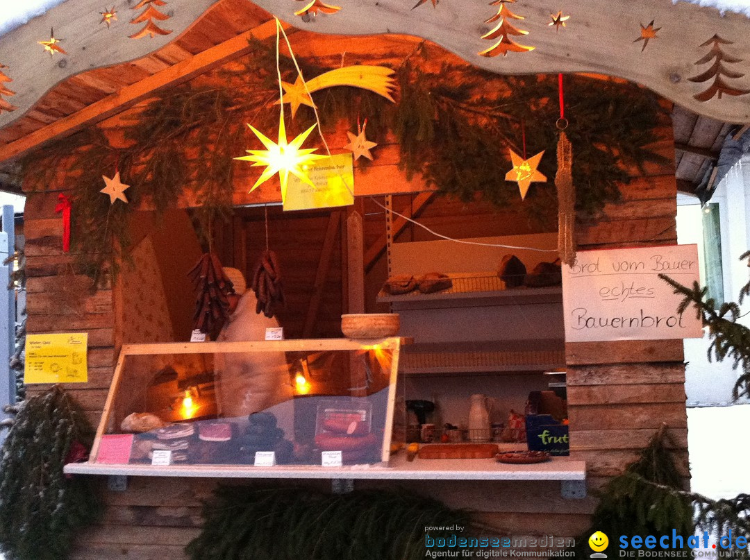 Weihnachtsmarkt: Buchheim bei Tuttlingen am Bodensee, 02.12.2012