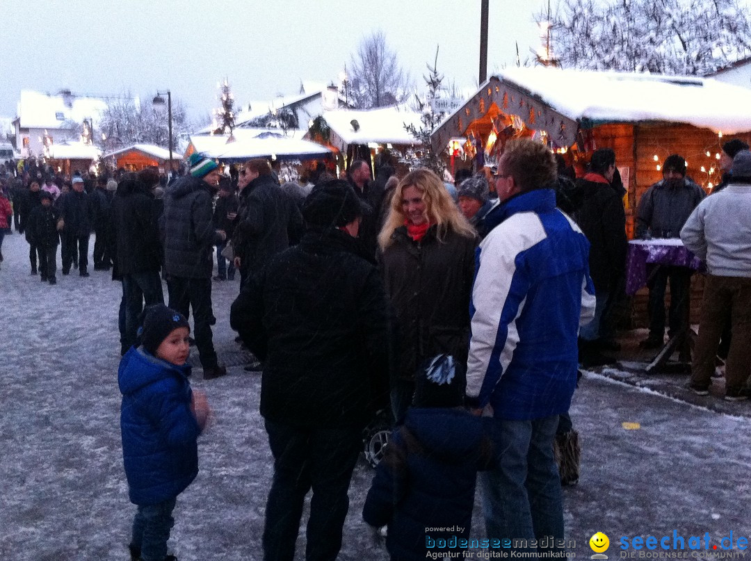 Weihnachtsmarkt: Buchheim bei Tuttlingen am Bodensee, 02.12.2012