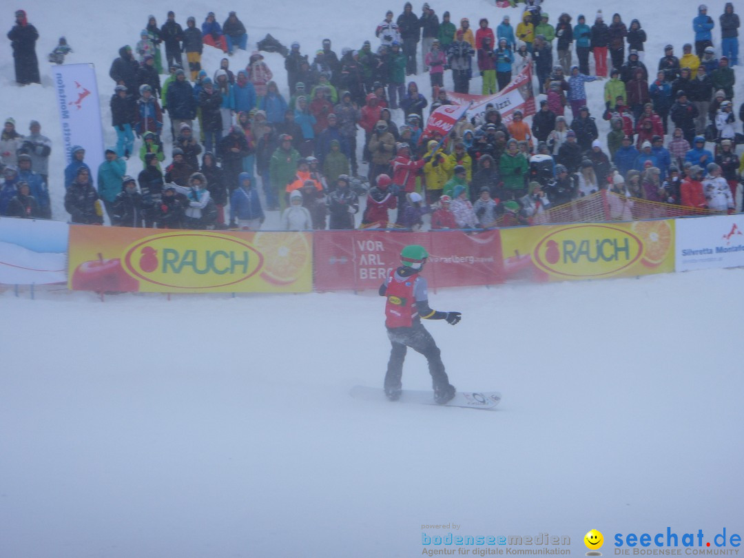 1. FIS Snowboardcross Weltcup - Ski Opening Montafon: Schruns, 08.12.2012