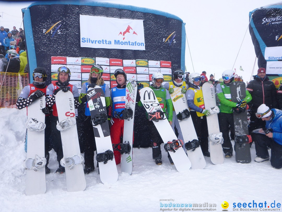 1. FIS Snowboardcross Weltcup - Ski Opening Montafon: Schruns, 08.12.2012