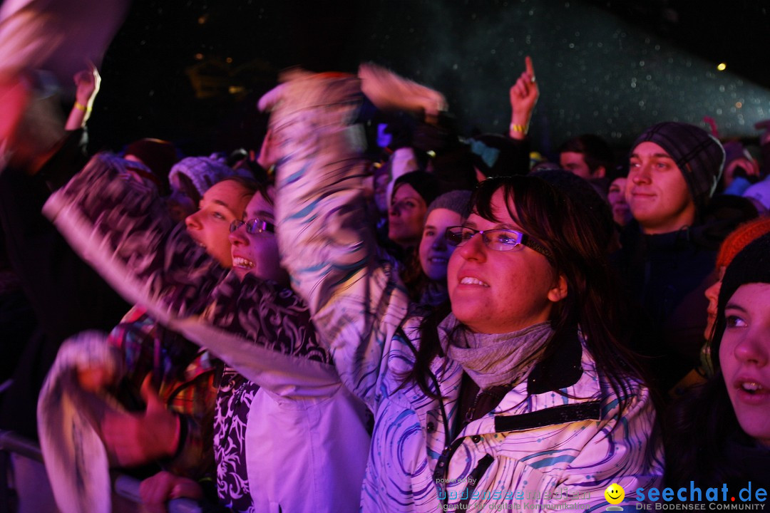 Culcha Candela live beim Ski Opening Montafon, Schruns: 08.12.2012