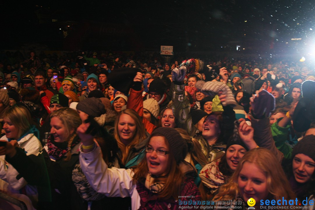 Culcha Candela live beim Ski Opening Montafon, Schruns: 08.12.2012