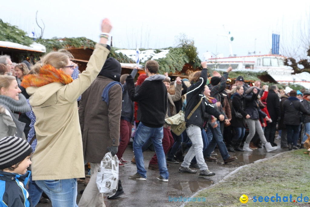 Flashmob: BODENS.EE Gangnam Style by seechat.de: Konstanz, 15.12.12