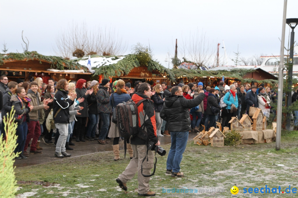 Flashmob: BODENS.EE Gangnam Style by seechat.de: Konstanz, 15.12.12