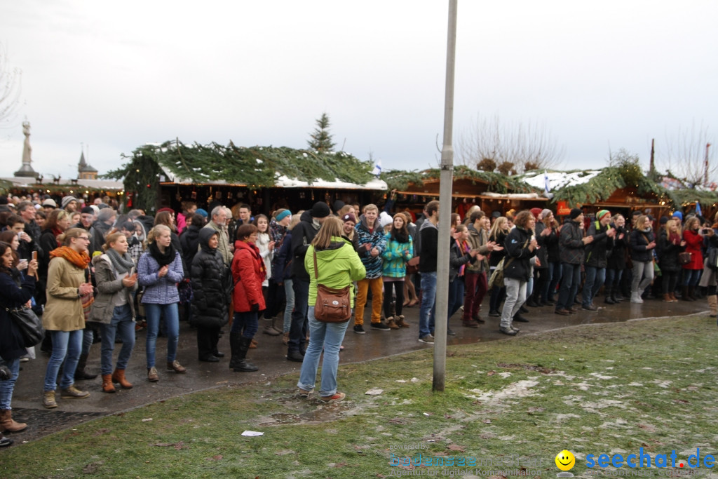 Flashmob: BODENS.EE Gangnam Style by seechat.de: Konstanz, 15.12.12