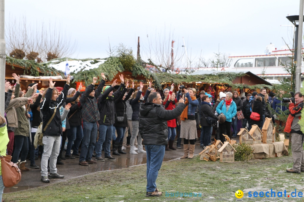 Flashmob: BODENS.EE Gangnam Style by seechat.de: Konstanz, 15.12.12