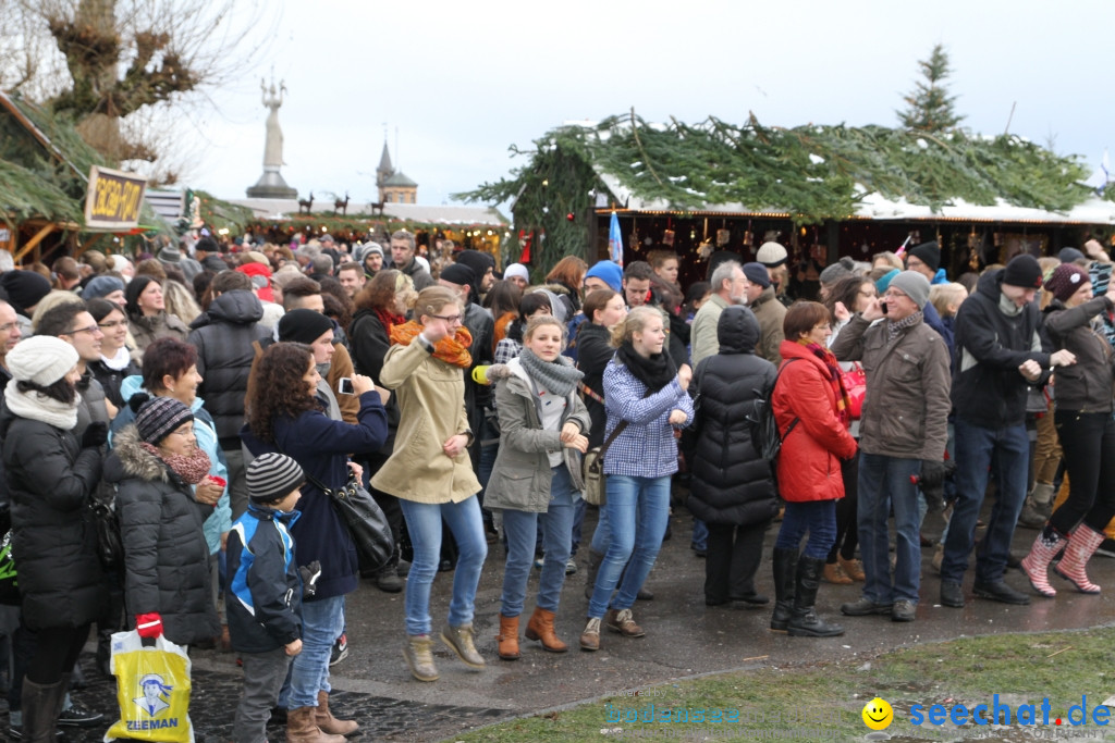 Flashmob: BODENS.EE Gangnam Style by seechat.de: Konstanz, 15.12.12