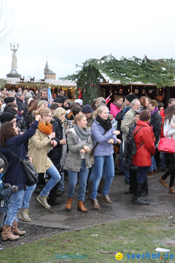 Flashmob: BODENS.EE Gangnam Style by seechat.de: Konstanz, 15.12.12