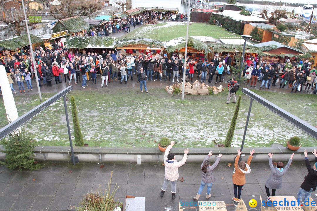 Flashmob: BODENS.EE Gangnam Style by seechat.de: Konstanz, 15.12.12